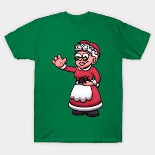 Friendly Mrs. Claus T-Shirt